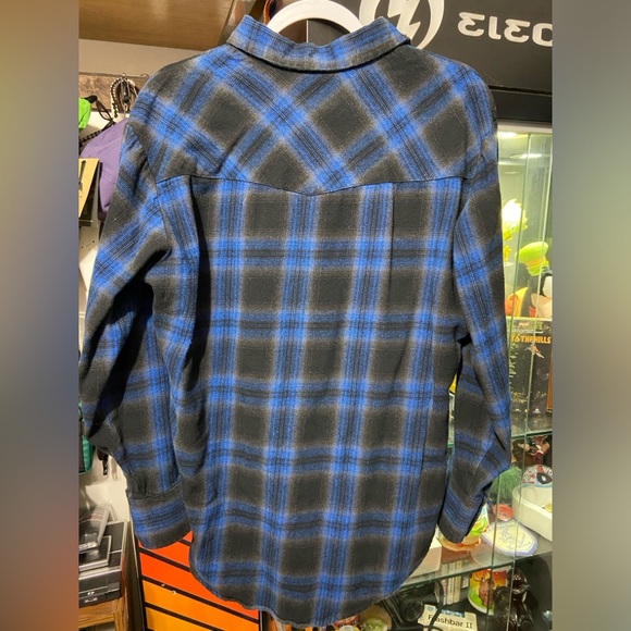 Vintage Plains Westen wear  flannel button up shirt - Picture 2 of 5